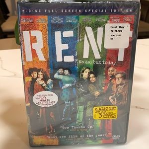 RENT 2 Disc full screen special edition DVD